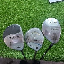 Adams Tight Lie & Callaway Big Bertha Wood Set 3/5/7 Wood