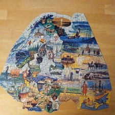 Vintage Waddingtons Jig Map Northern Europe No.427 1960s