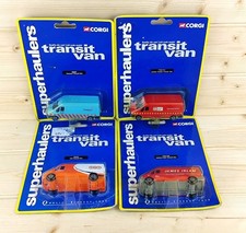 Corgi 1:64 Scale Ford Transit Vans TNT, James Irlam, London Buses, Transco