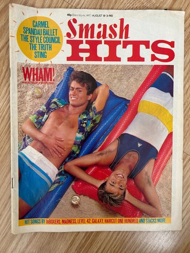 Smash hits magazine - hits,