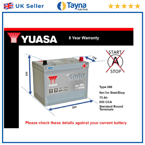 Battery fits tvr chimaera - fits,