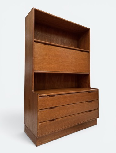 Mid century bookcase desk - mid,