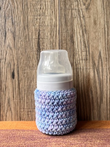 Handmade crochet baby bottle - handmade,