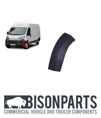 Grey front bumper corner - grey,