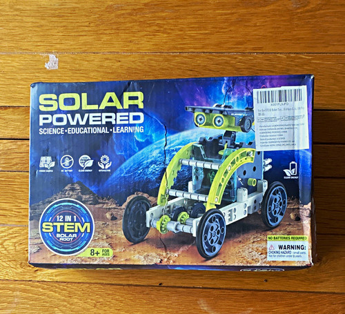Solar powered 1 stem - powered, 12-in-1