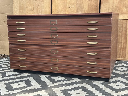 Architects drawers plan chest - drawers,