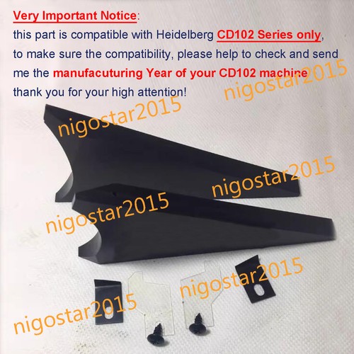 Pair ink duct end - duct, blocks