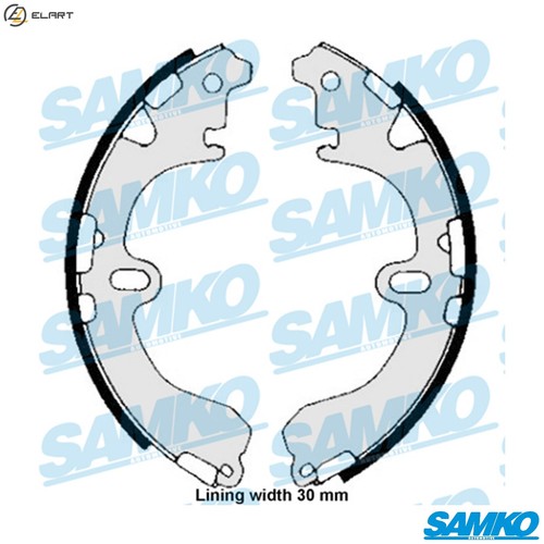Brake shoe set 85810 - brake,