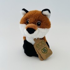 Aurora Eco Nation Mini Fox Soft Toy Cuddly Plush Stuffed Animal Plushie 14cm