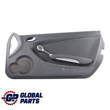 Door Card Mercedes SLK R171 Convertible Front Right O/S Black Leather Thread