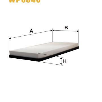Filter interior air wix - filter.,