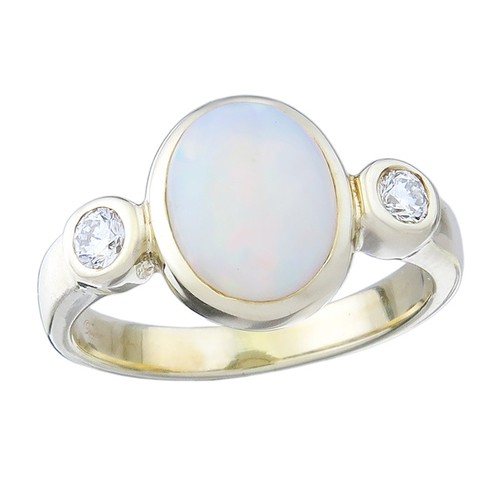 Opal brilliant 585 - , gold