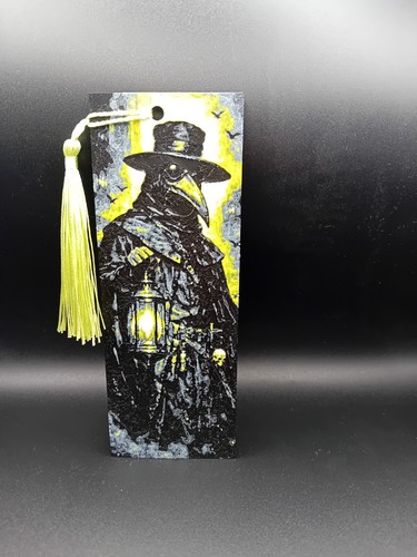 Plague doctor bookmark duarble - plague,