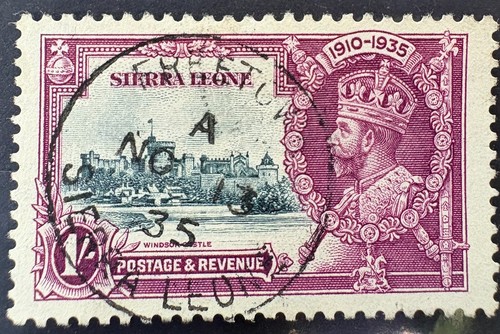 Sierra leone 1935 silver - sierra,