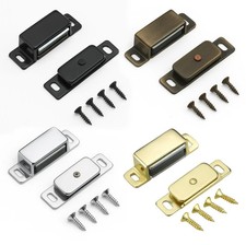 MAGNETIC CATCH CHROME Heavy Duty 6kg Cupboard Cabinet Door Mag Latch METAL