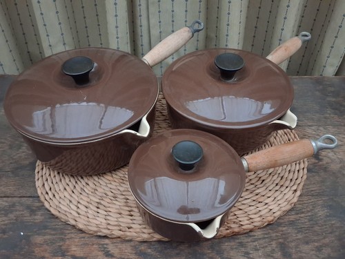 Creuset vintage enamel cast - le,