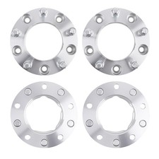 4pc Wheel Hub Spacer For Land Rover Defender 5x165mm Aluminum 30mm Silver