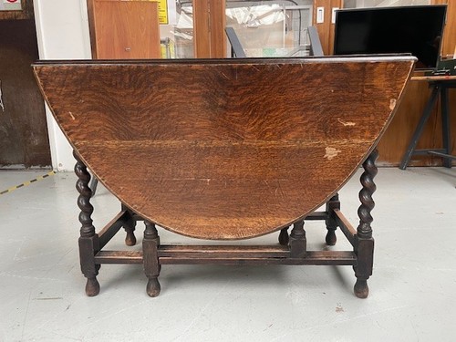 Vintage oak gateleg - drop, leaf