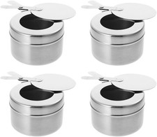 4PCS Stainless Steel Chafing