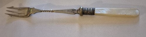 Vintage pickle fork plated vgc - fork,