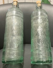 Antique glass ginger wine - glass,