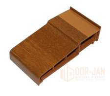 1.20m x 150mm Golden Oak uPVC