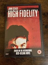 High Fidelity (DVD, 2001) Nick Hornby Book, As New Condition