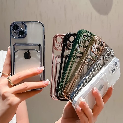 Clear case with card - case,