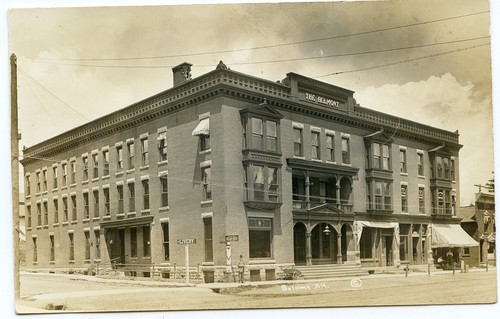 Rppc the belmont livery - ny,