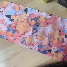 Pikachu Rubber Playmat Play