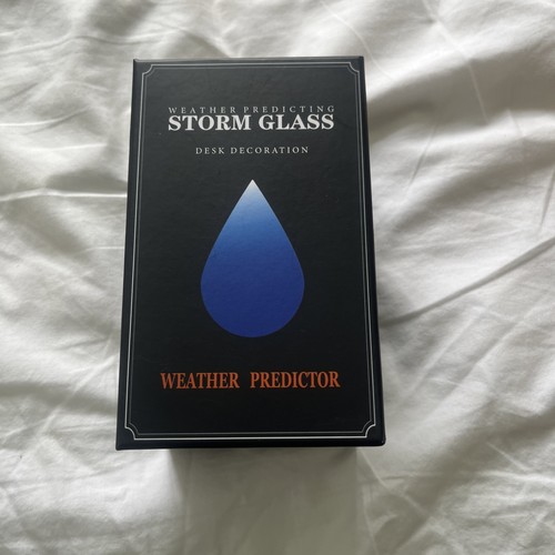 Storm glass weather predictor - storm,