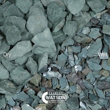 Green slate decorative - green,