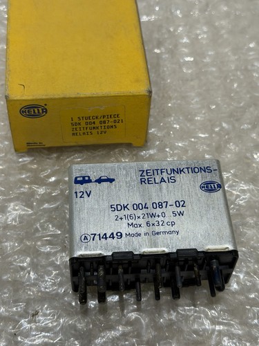 Hella 5dk004087 relay - 5dk004087-02,