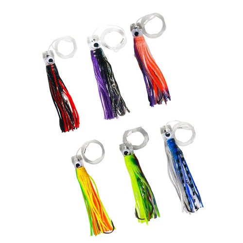 Octopus skirt bait 16cm - octopus, glow