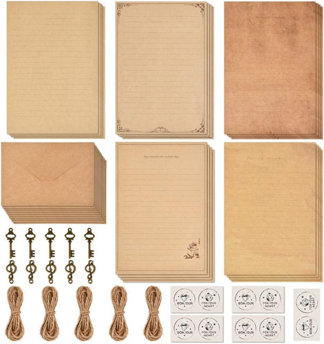Pack vintage letter writing - pack,