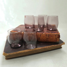 iittala - 6cl Shot Glasses - Timo Sarpaneva i-Line i-103 - Purple - Set of 6