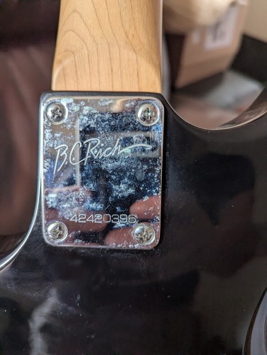 Rich electric guitar with - bc,