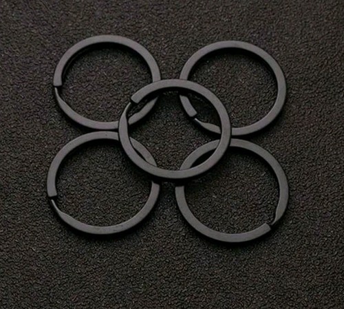 Black metal split - metal, rings