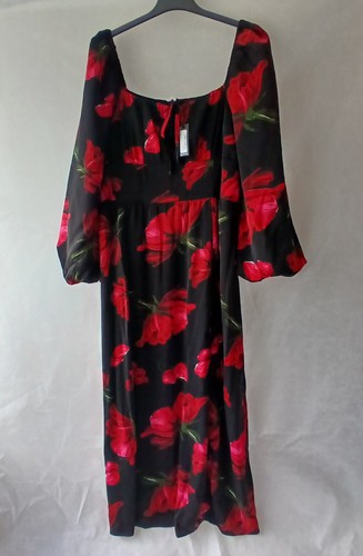 Boohoo red and - and, black