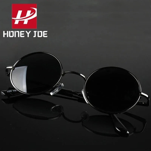 Retro vintage round - round, polarized