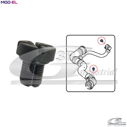 Breather screwvalve radiator - screwvalve,