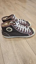 PF Flyers High-Top Denim Brown