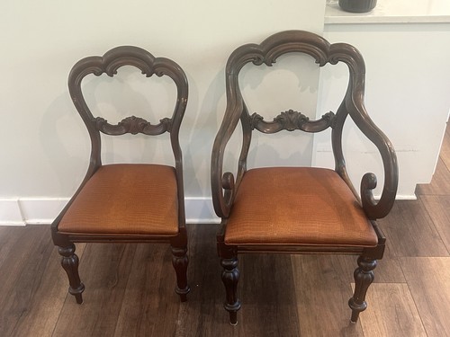 Pair victorian rococo - pair,