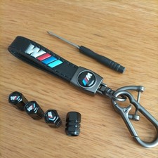 BMW M-SPORT Leather Keyring