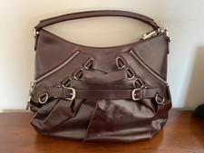 Christian DIOR Leather Corset Bag/Brown/Dior dust bag cover