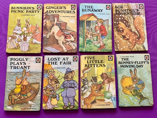 Vintage ladybird books series - ladybird,