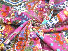 7 Yard Indian Screen Printed