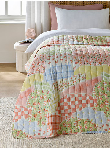 Kids summer quilted bedspread - kids,