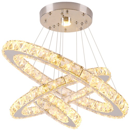 Modern crystal chandelier - crystal,