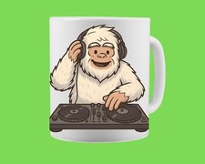Coffee Mug DJ Yeti Cup Coffee Mug Gift Ceramic